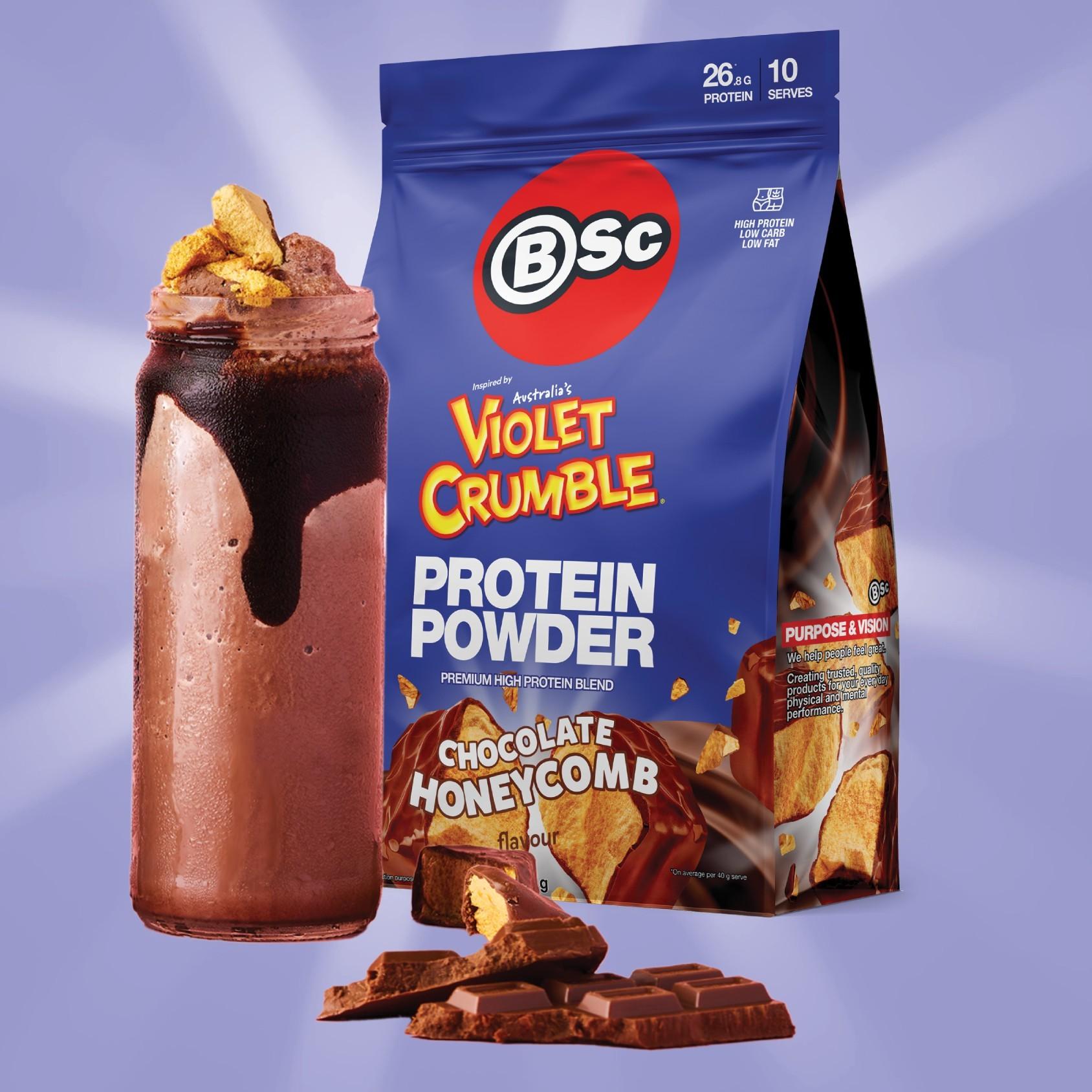 Choc Honeycomb Protein Shake